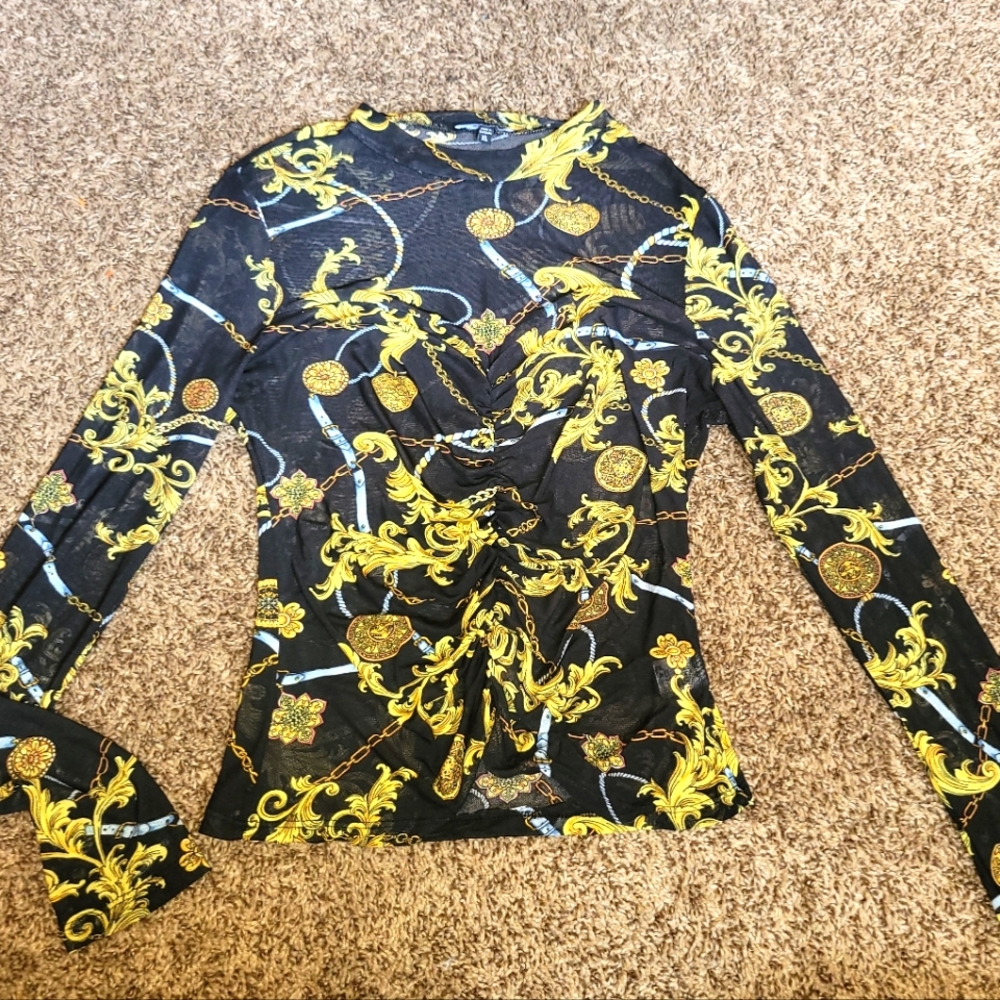 Sheer buchona top